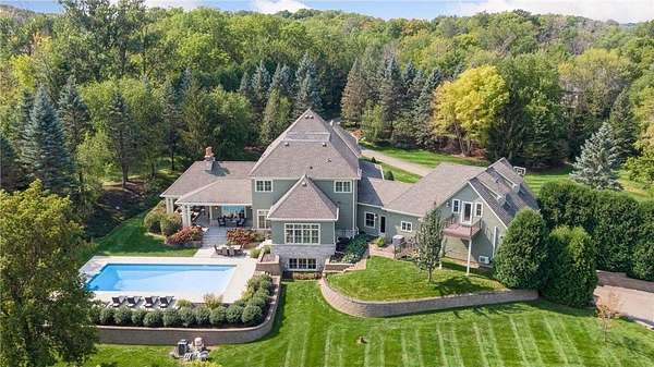 7.17 Acres of Land with Home for Sale in Orono, Minnesota