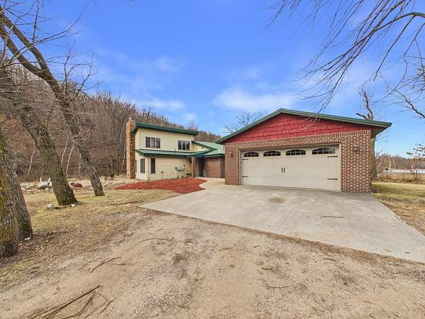 18 Acres of Recreational Land with Home for Sale in Melrose, Minnesota
