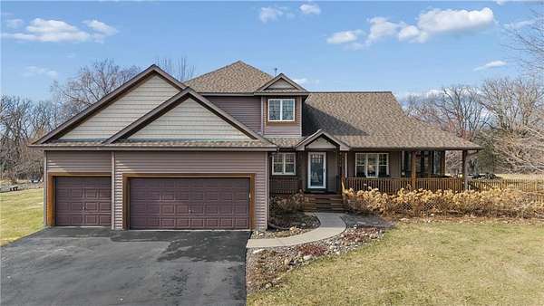 3 Acres of Land with Home for Sale in St. Joseph, Wisconsin