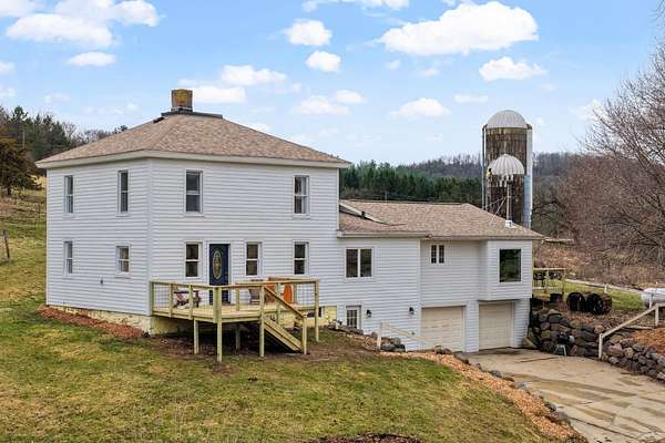 44.8 Acres of Land with Home for Sale in Dodgeville, Wisconsin