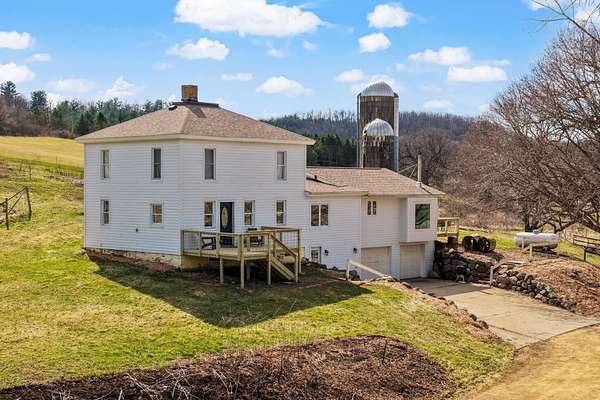 44.8 Acres of Land with Home for Sale in Dodgeville, Wisconsin