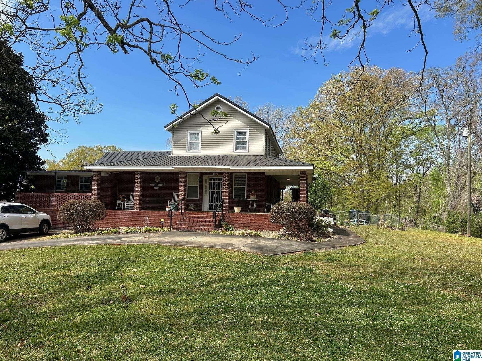 4.77 Acres of Land with Home for Sale in Weaver, Alabama