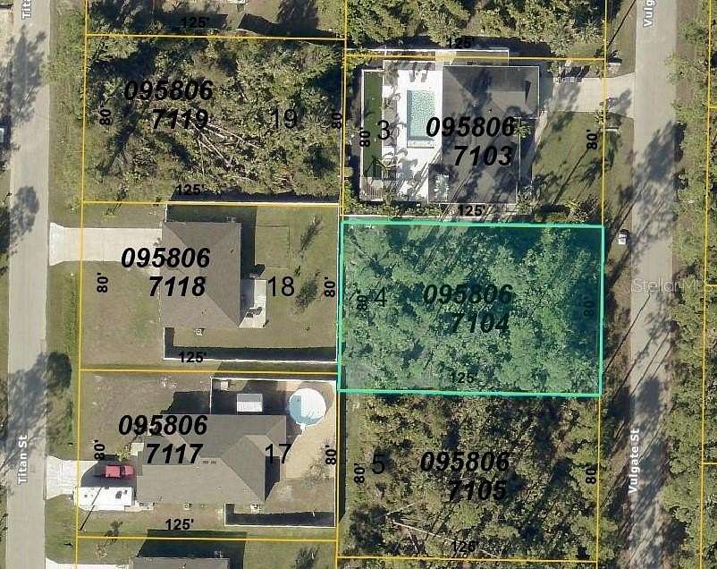 0.23 Acres of Residential Land for Sale in North Port, Florida