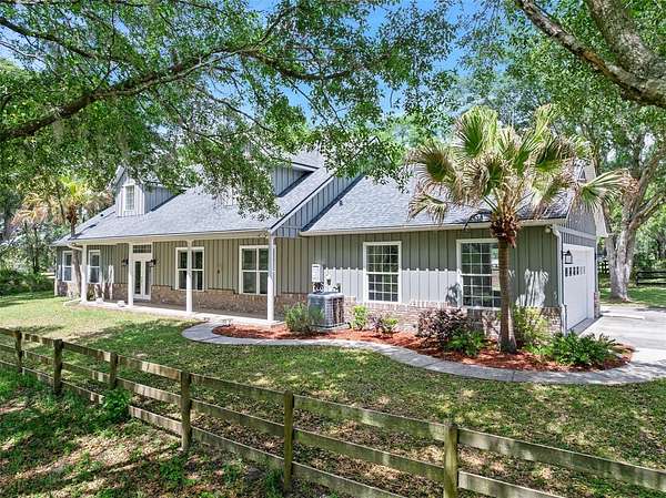 6.38 Acres of Land with Home for Sale in DeLand, Florida