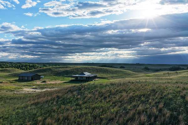 191 Acres of Agricultural Land with Home for Sale in Crookston, Nebraska