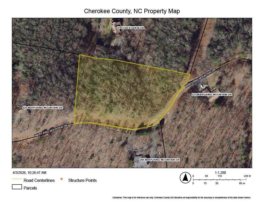 2.45 Acres of Residential Land for Sale in Murphy, North Carolina