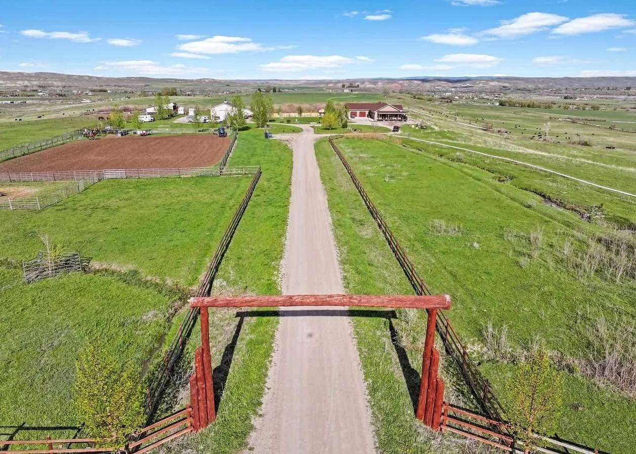 56 Acres of Land with Home for Sale in Lander, Wyoming