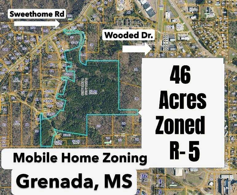 46 Acres of Land for Sale in Grenada, Mississippi