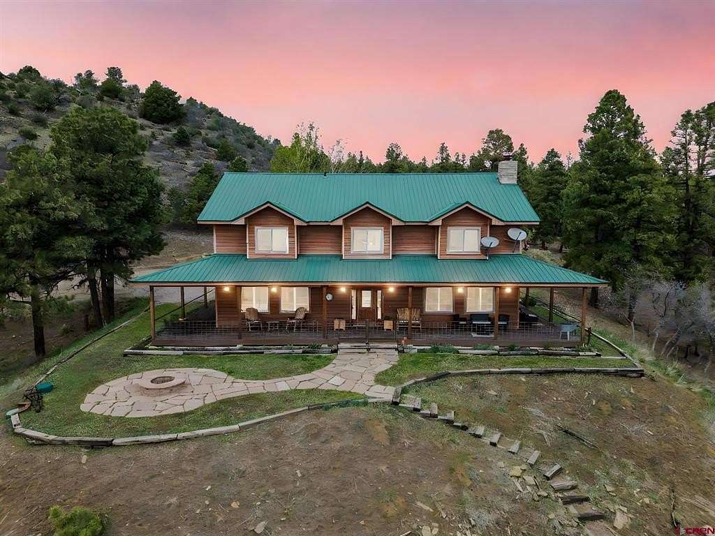 49.5 Acres of Recreational Land with Home for Sale in Bayfield, Colorado
