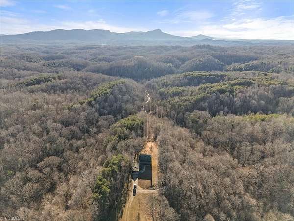 35 Acres of Recreational Land with Home for Sale in Danbury, North Carolina