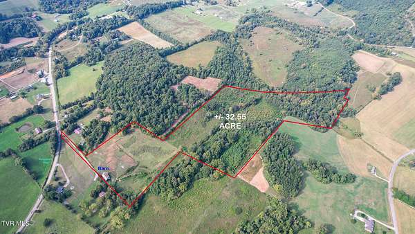 32.6 Acres of Land for Sale in Chuckey, Tennessee