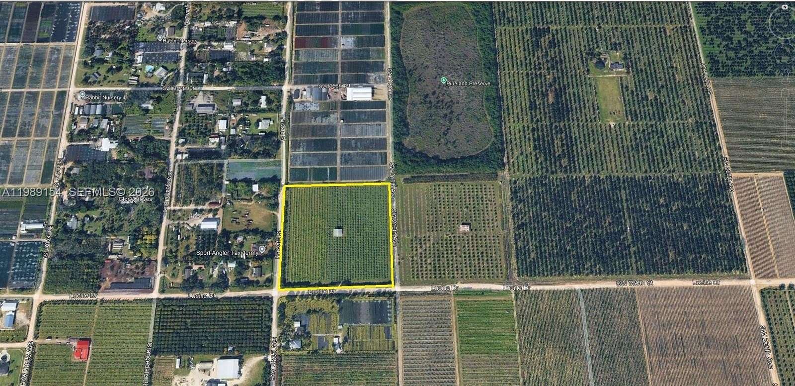 5 Acres of Land for Sale in Homestead, Florida