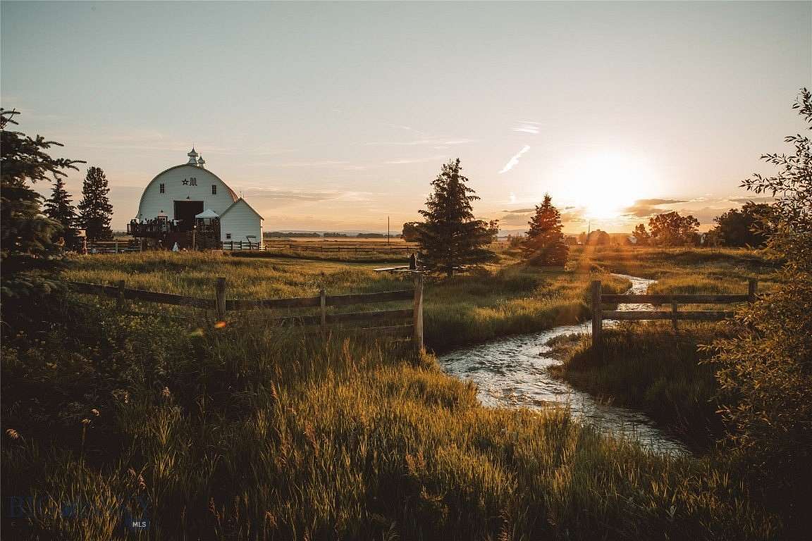 33.8 Acres of Agricultural Land with Home for Sale in Belgrade, Montana