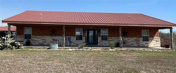 10 Acres of Land with Home for Sale in Goliad, Texas