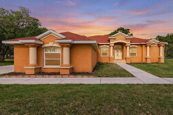 1.88 Acres of Land with Home for Sale in Wesley Chapel, Florida