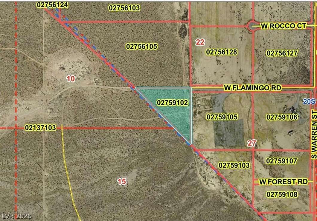 4.88 Acres of Land for Sale in Pahrump, Nevada