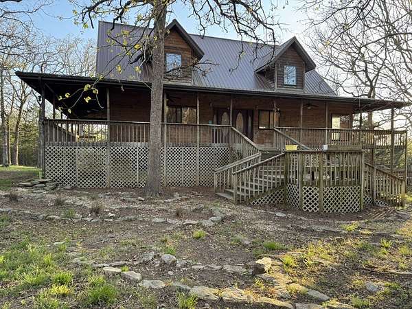 5 Acres of Land with Home for Sale in Lead Hill, Arkansas