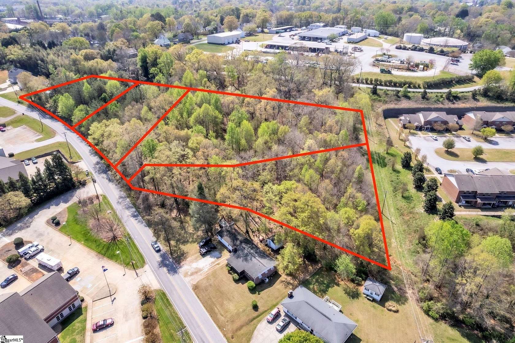3.8 Acres of Residential Land for Sale in Easley, South Carolina
