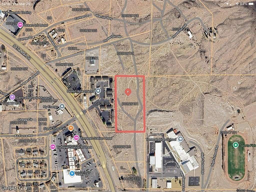 5 Acres of Residential Land for Sale in Tonopah, Nevada
