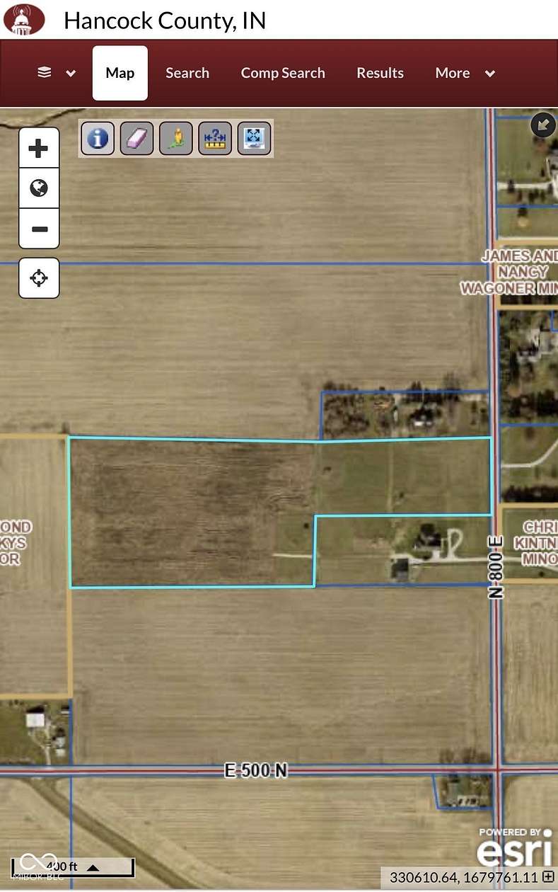 12 Acres of Land for Sale in Wilkinson, Indiana