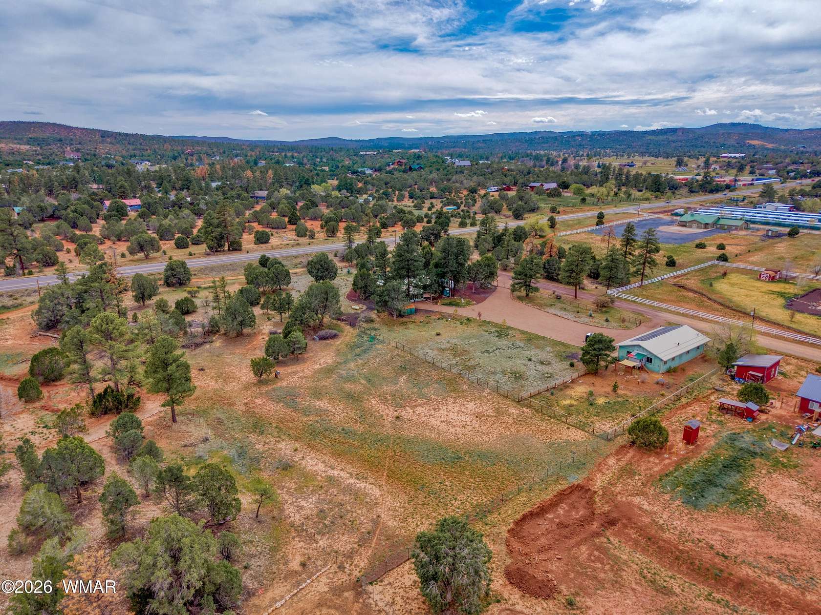 3 Acres of Land with Home for Sale in Show Low, Arizona