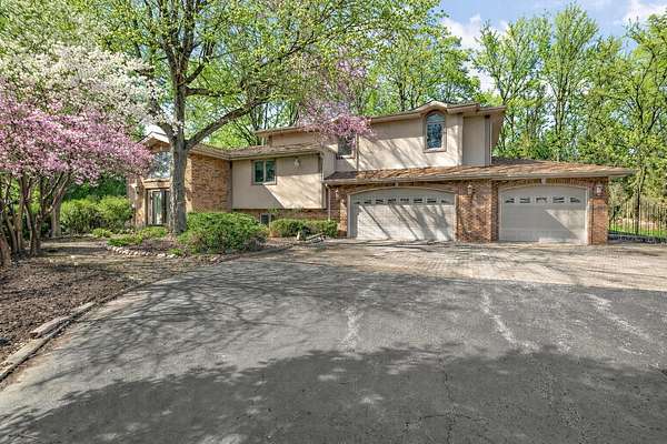 1.5 Acres of Land with Home for Sale in Cedar Lake, Indiana