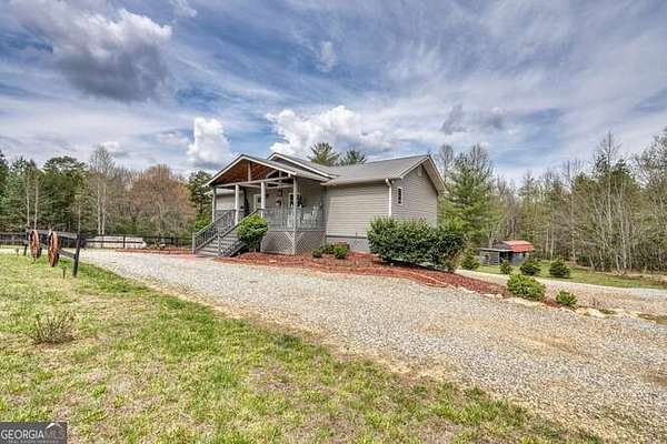 5 Acres of Land with Home for Sale in Blairsville, Georgia
