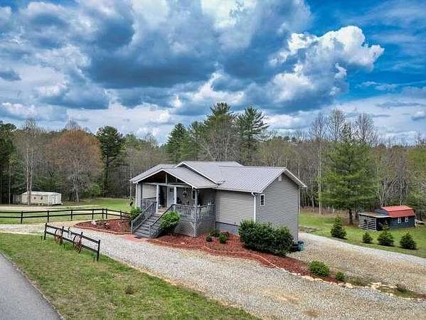 5 Acres of Land with Home for Sale in Blairsville, Georgia