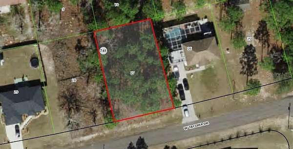 0.22 Acres of Residential Land for Sale in Citrus Springs, Florida