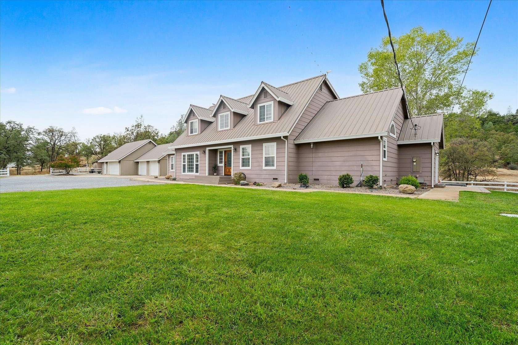 8.47 Acres of Land with Home for Sale in Oak Run, California