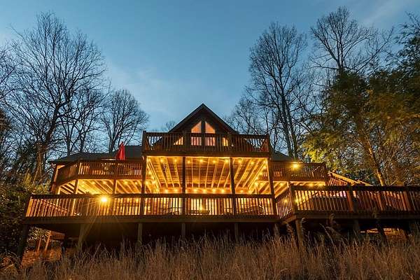 11.5 Acres of Land with Home for Sale in Cherry Log, Georgia