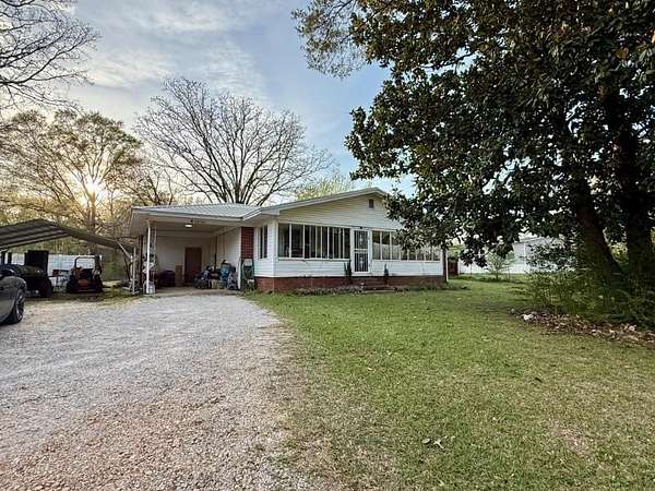 3.88 Acres of Land with Home for Sale in Marietta, Mississippi