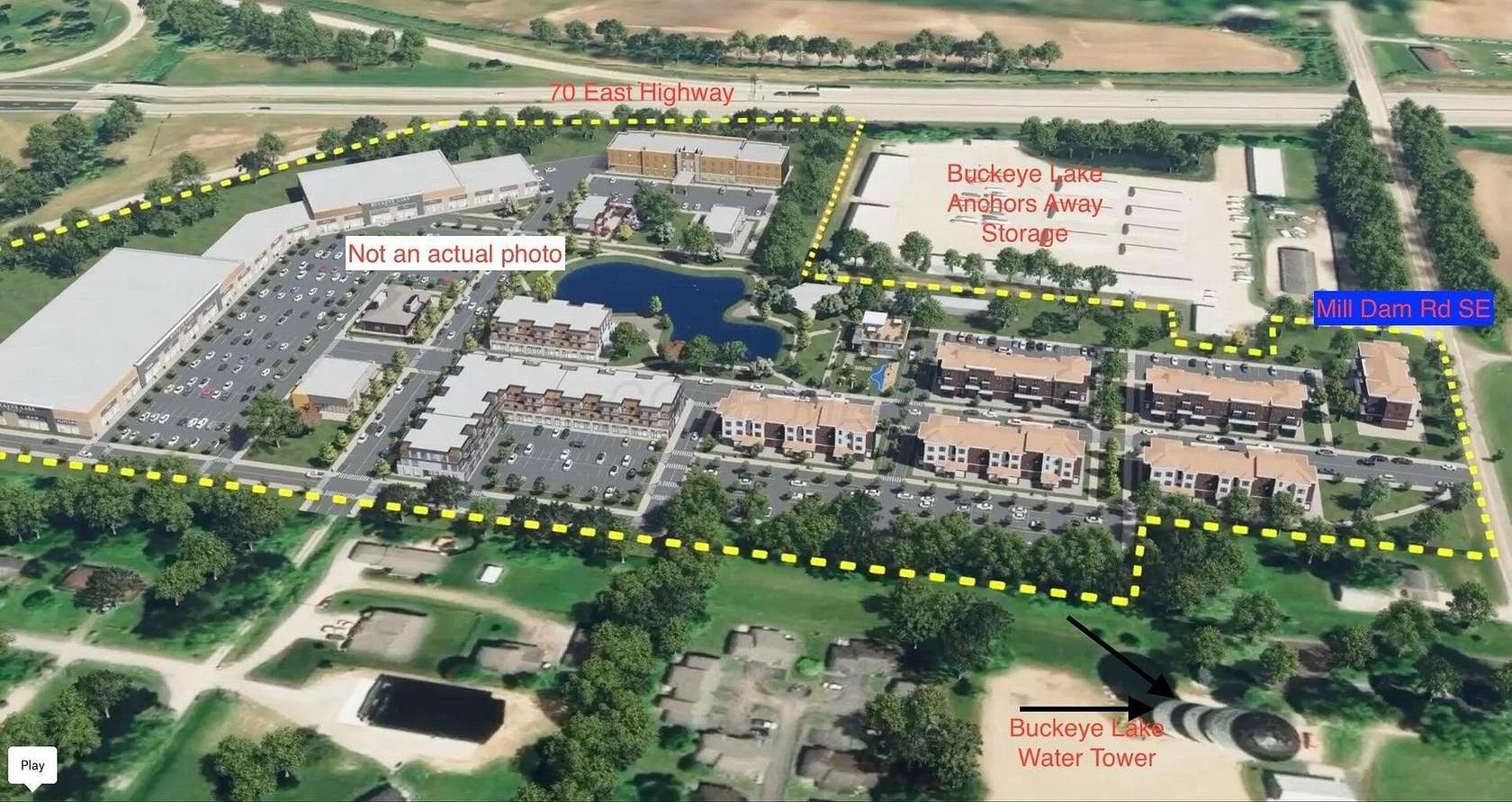 7.82 Acres of Mixed-Use Land for Sale in Buckeye Lake, Ohio