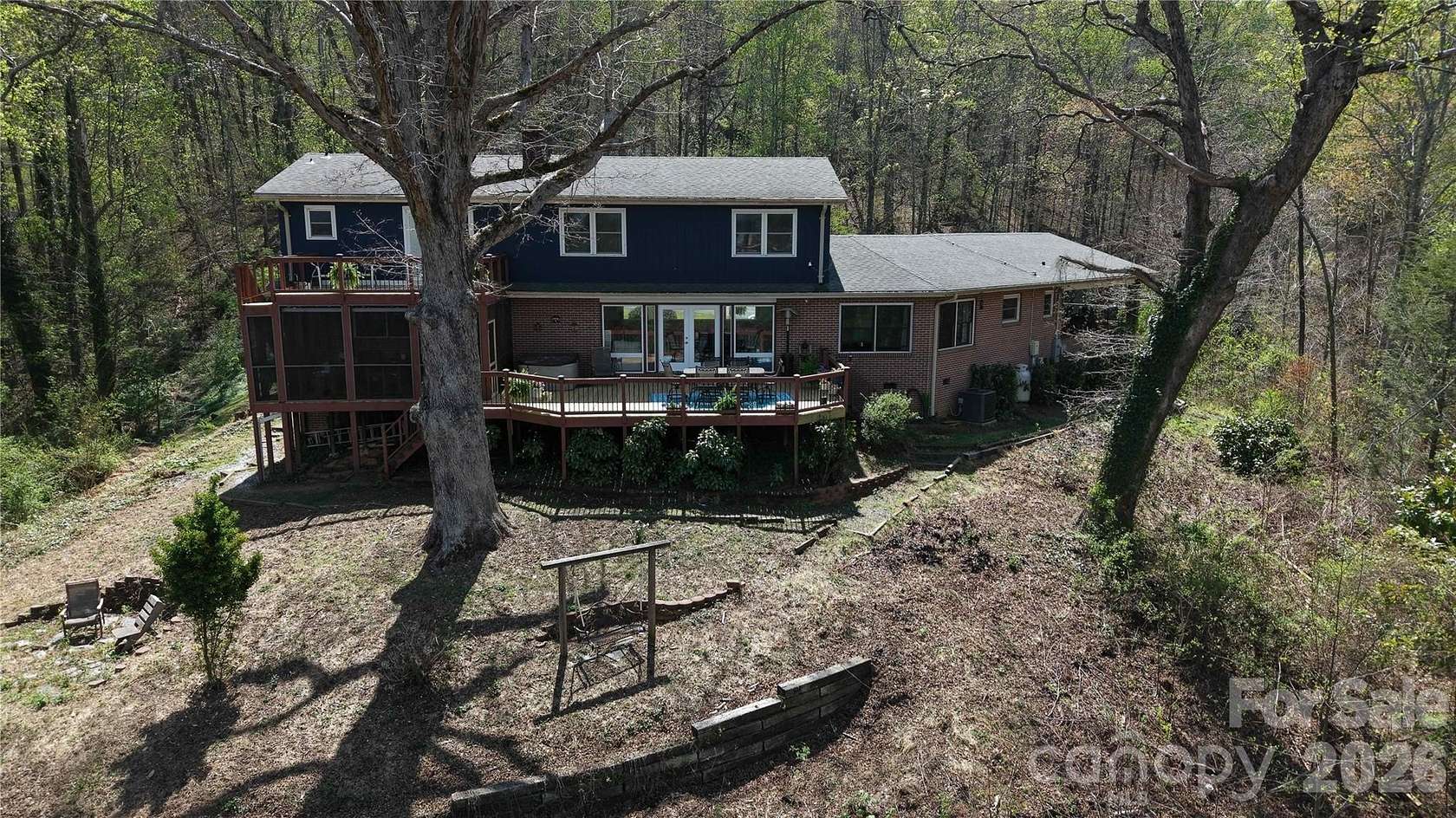 11.7 Acres of Land with Home for Sale in Marion, North Carolina