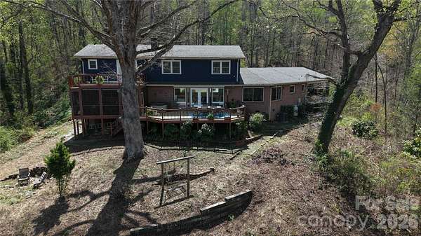 11.7 Acres of Land with Home for Sale in Marion, North Carolina