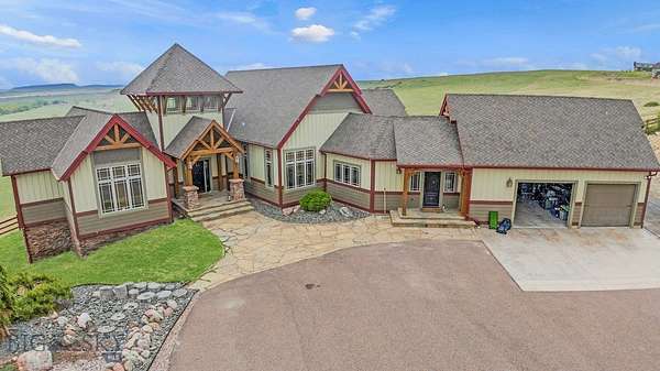 23 Acres of Land with Home for Sale in Great Falls, Montana