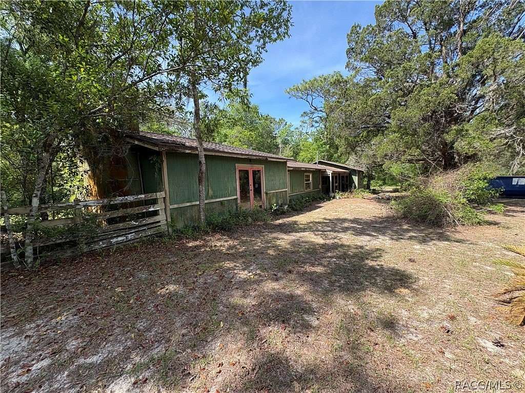 5 Acres of Land with Home for Sale in Inverness, Florida