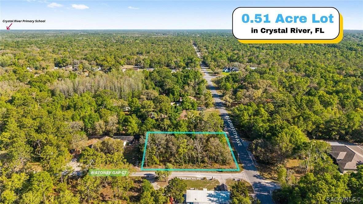 0.51 Acres of Land for Sale in Crystal River, Florida