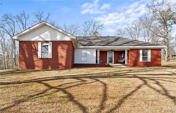 22.1 Acres of Land with Home for Sale in Cottondale, Alabama