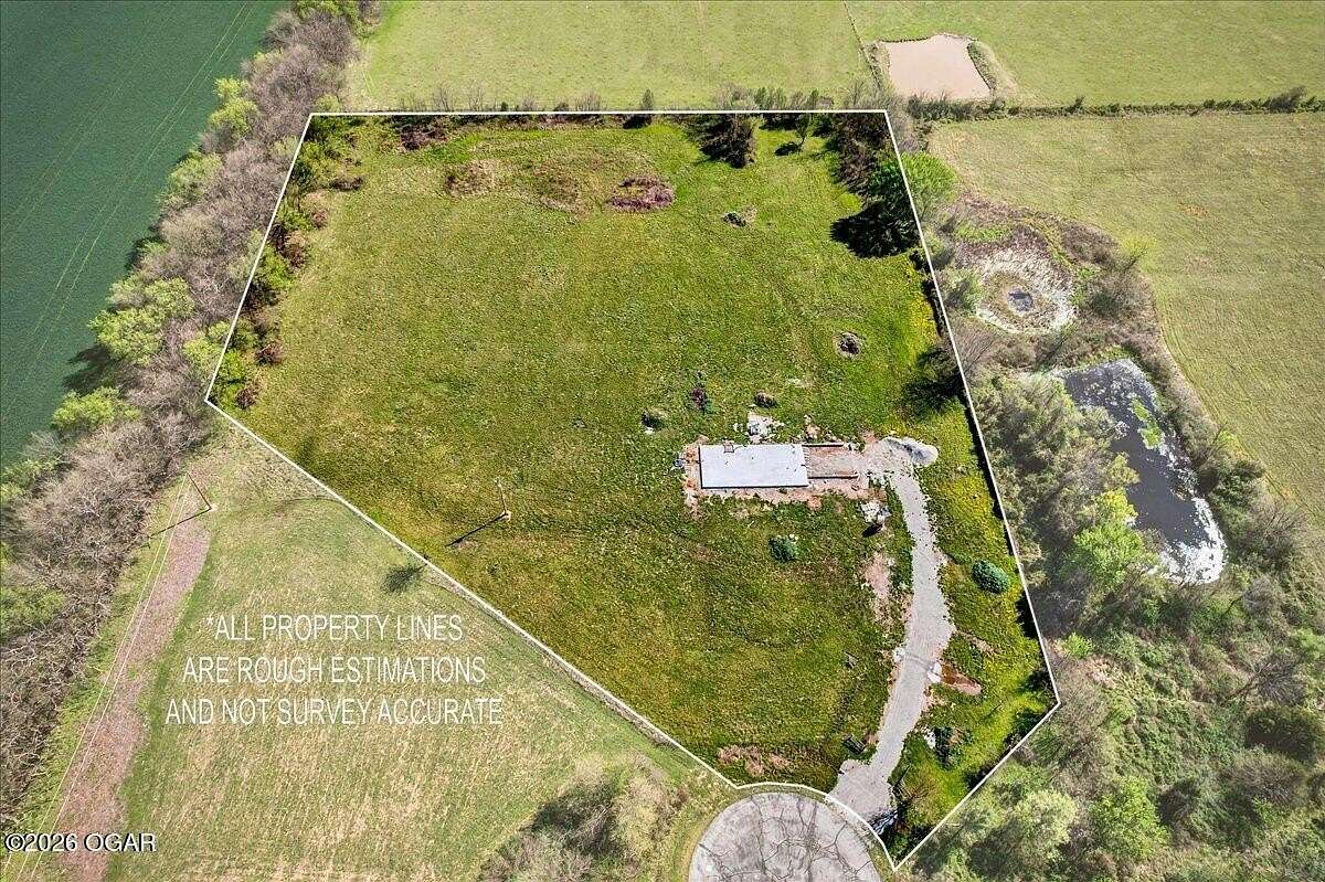 7 Acres of Land with Home for Sale in Carthage, Missouri