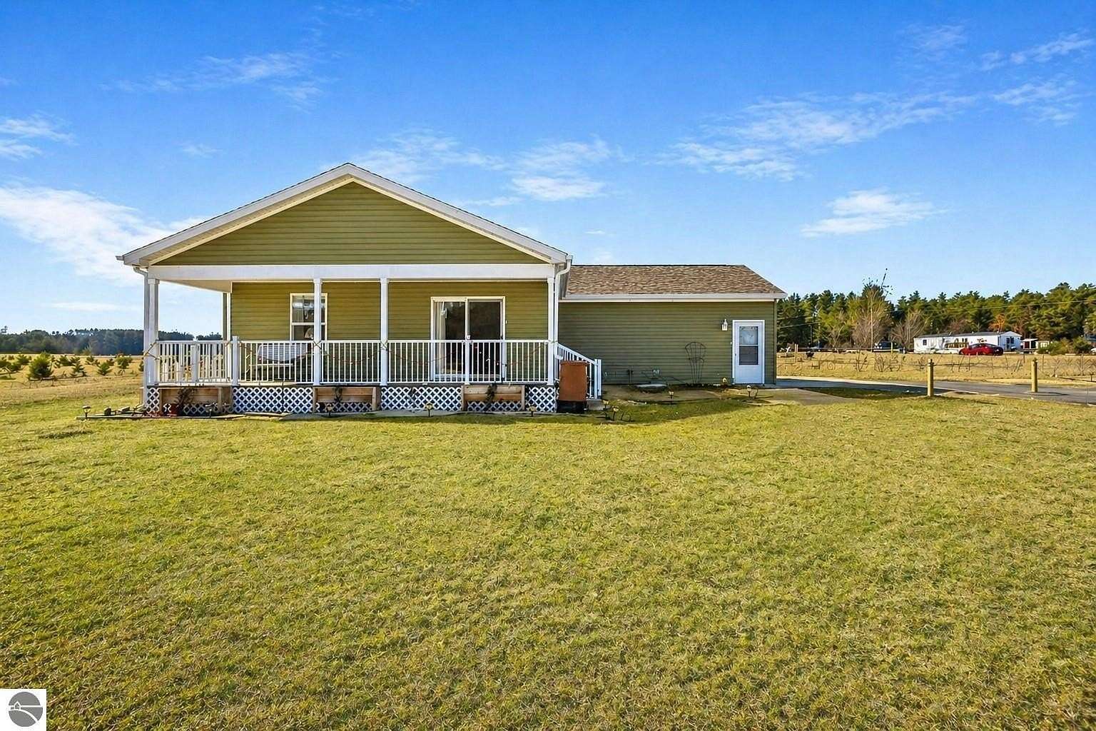 2.5 Acres of Land with Home for Sale in Kingsley, Michigan