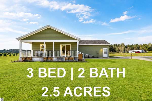 2.5 Acres of Improved Mixed-Use Land for Sale in Kingsley, Michigan