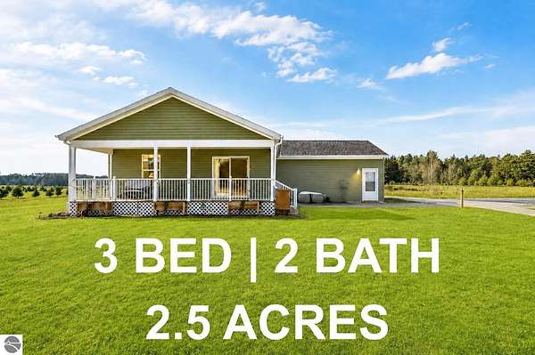 2.5 Acres of Improved Mixed-Use Land for Sale in Kingsley, Michigan