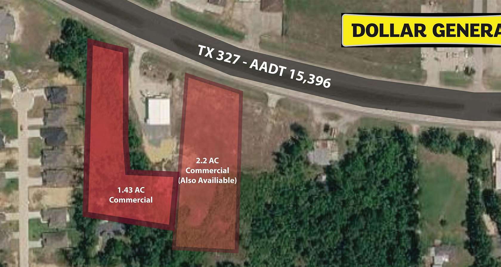 1.34 Acres of Commercial Land for Sale in Silsbee, Texas
