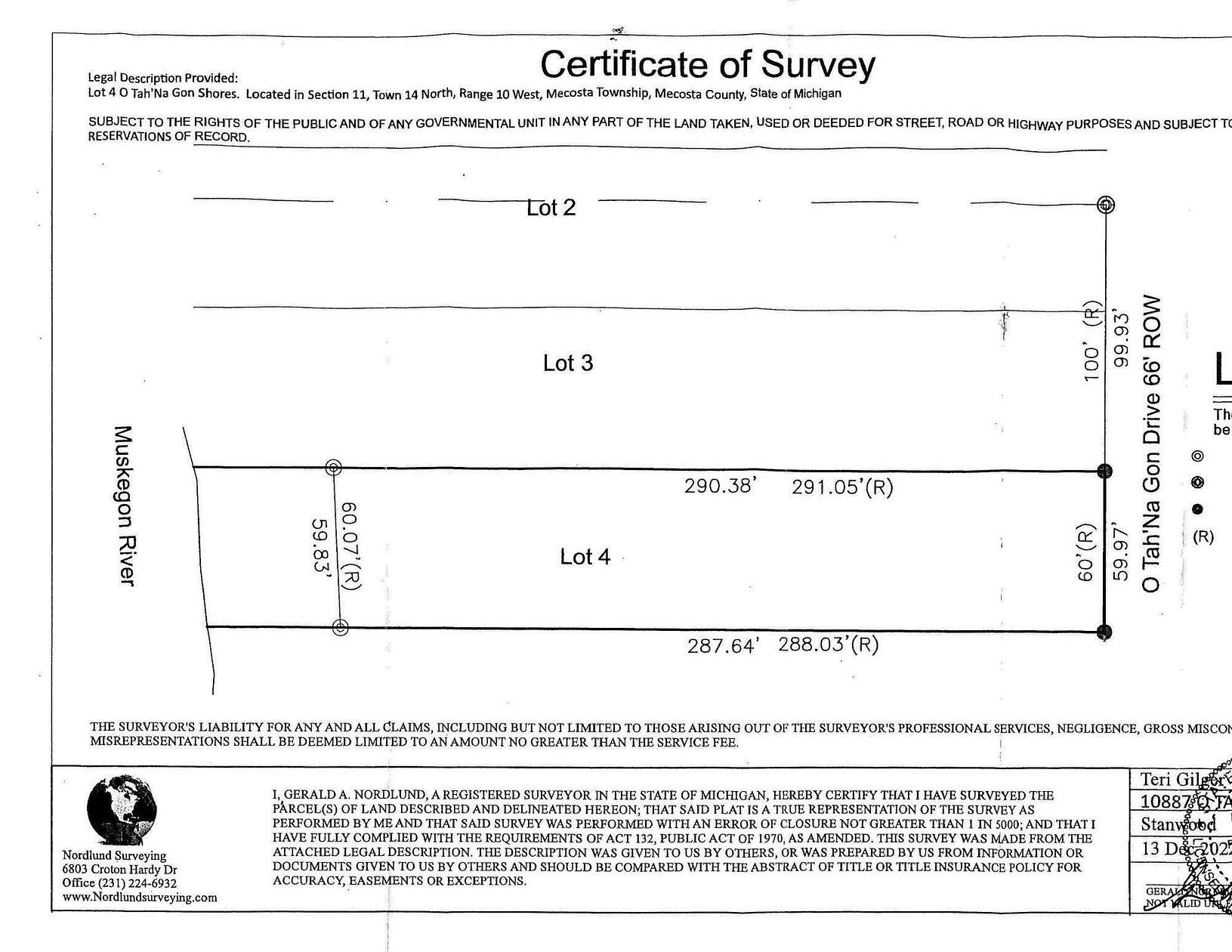 0.4 Acres of Land for Sale in Stanwood, Michigan