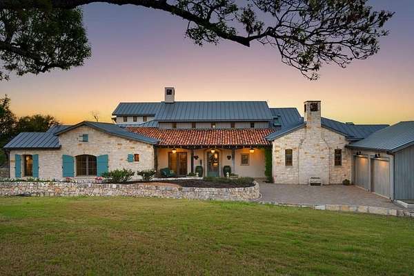 56 Acres of Recreational Land with Home for Sale in Fredericksburg, Texas