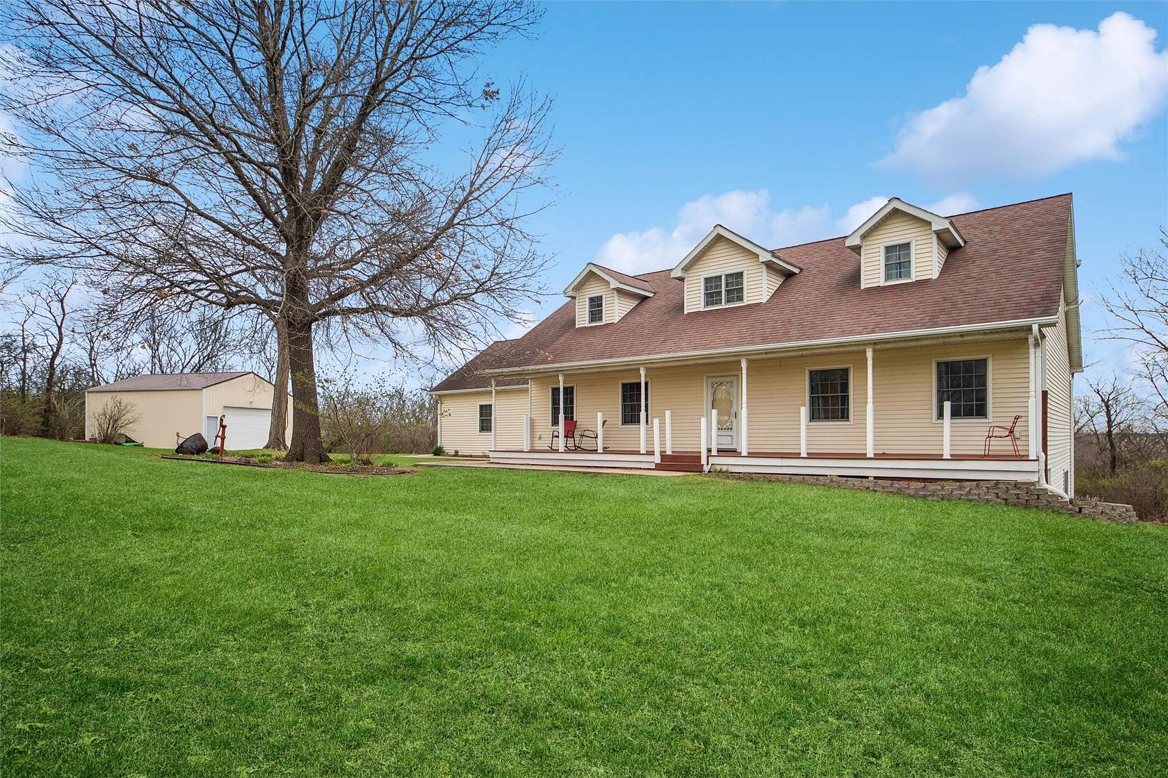 7.29 Acres of Land with Home for Sale in Indianola, Iowa