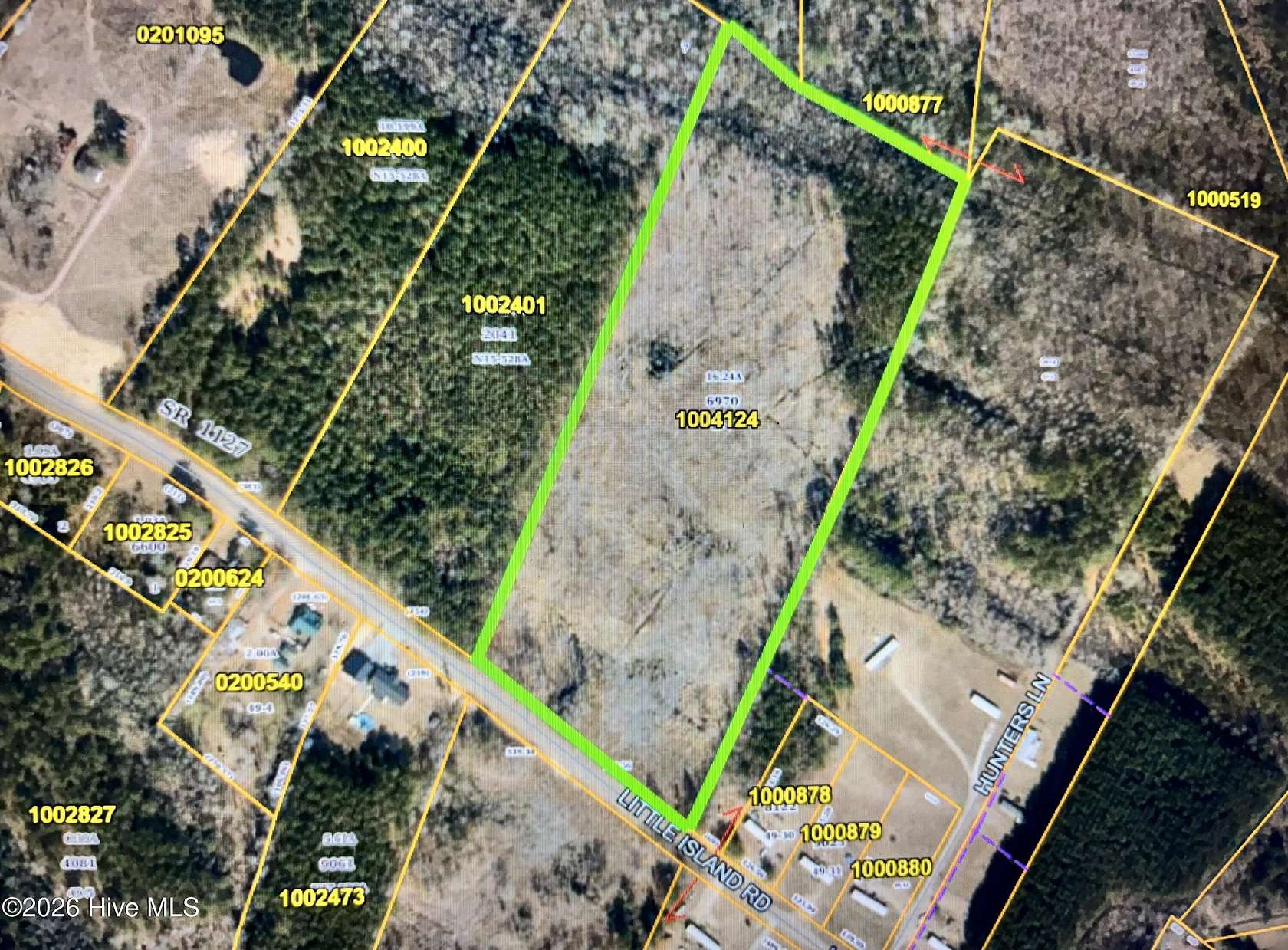 16.2 Acres of Land for Sale in Eure, North Carolina