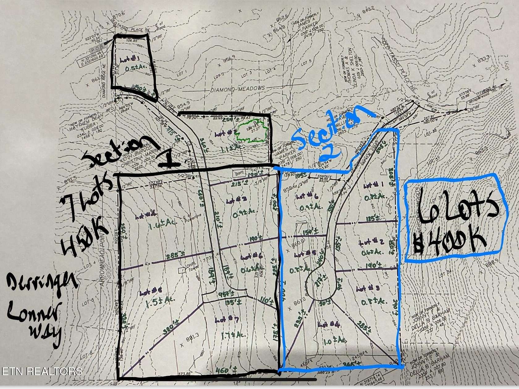 7.9 Acres of Residential Land for Sale in Cleveland, Tennessee