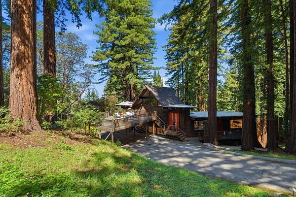 2.69 Acres of Land with Home for Sale in Woodside, California